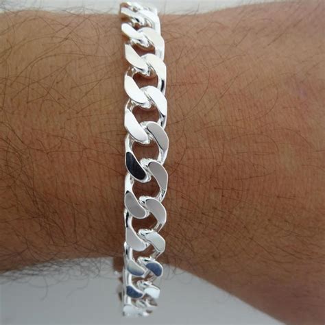 BRACCIALE in Silver for Men .